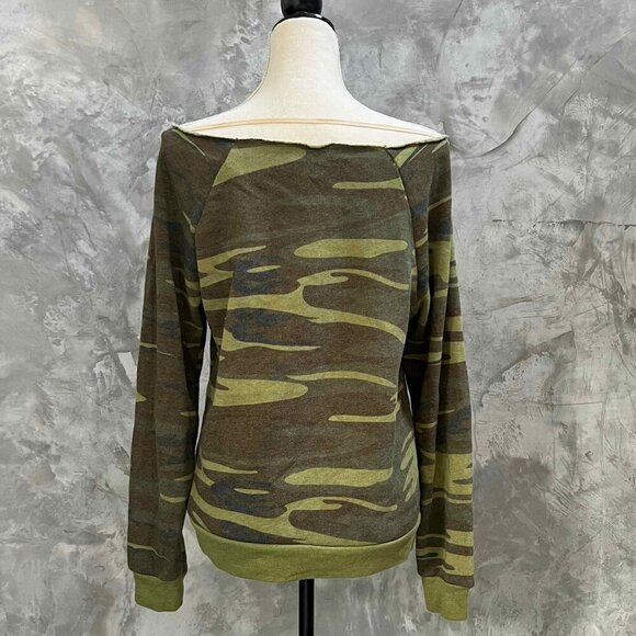 Alternative Camouflage Sweatshirt Women's Medium Pullover - Picture 3 of 8